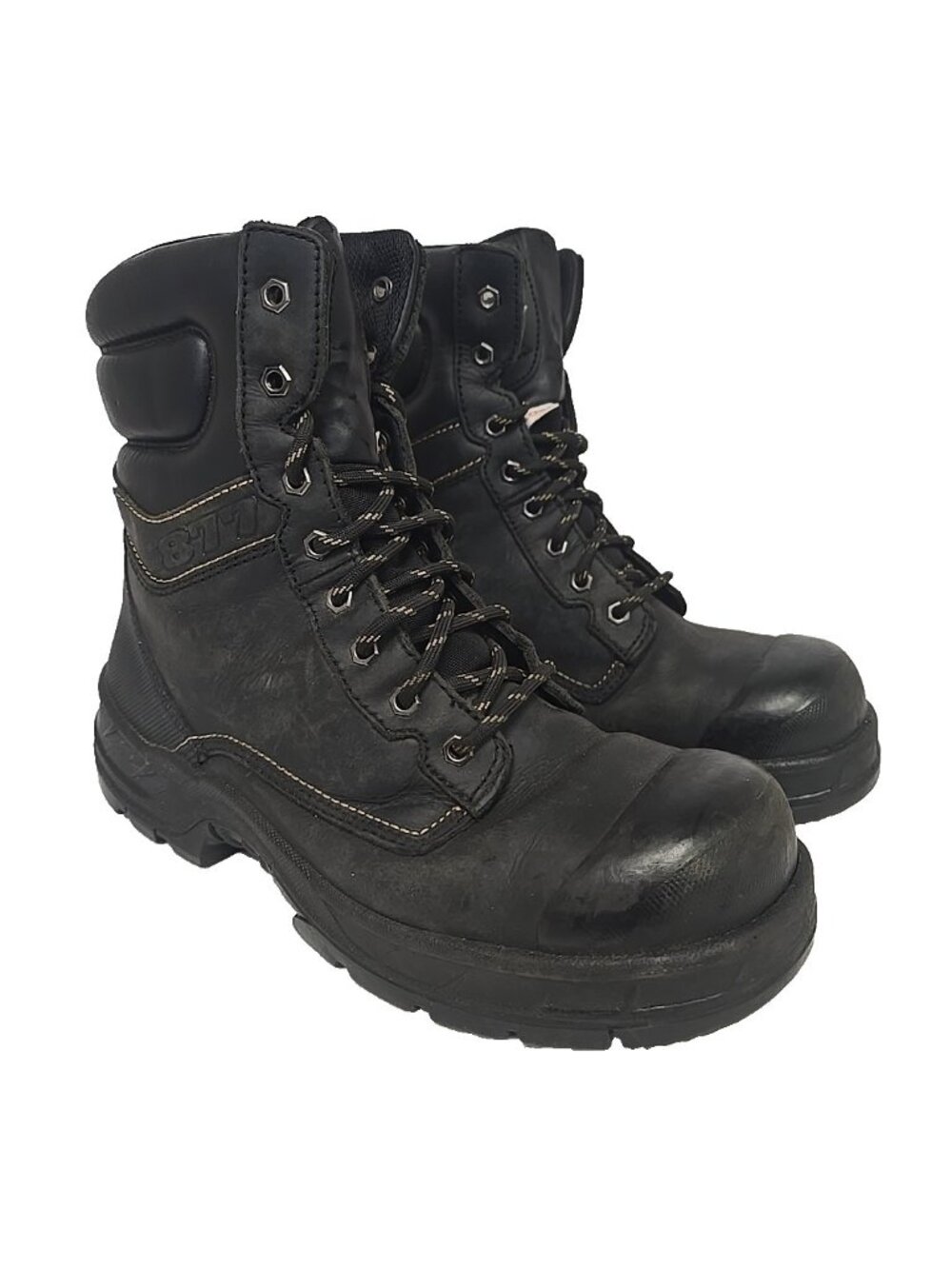 Dakota Men's 8'' 877 Steel Toe Steel Plate Insulated Work Boots Black Size 10M